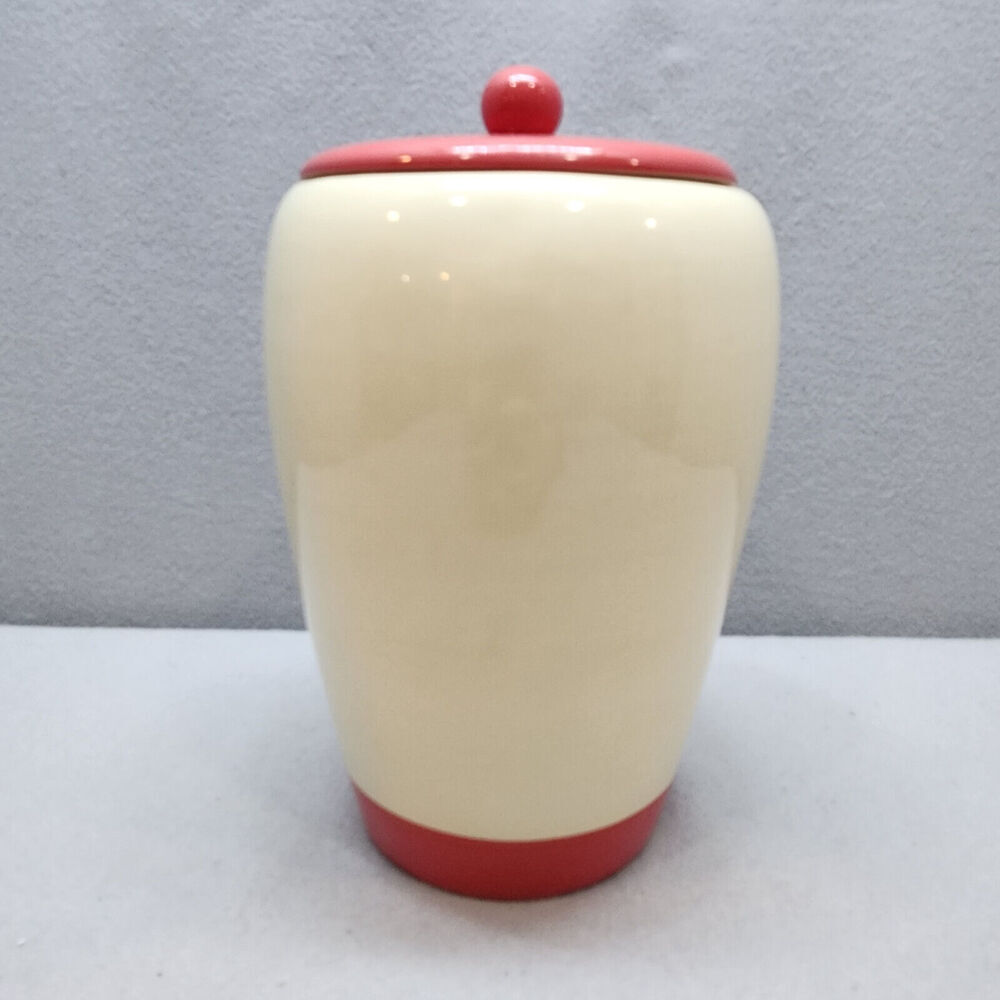 COCA-COLA COKE CHRISTMAS ORNAMENT SNOWFLAKE VINTAGE CERAMIC COOKIE JAR - Picture 3 of 7